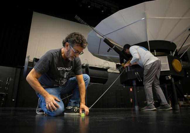 Últimos preparativos para el 'lanzamiento'.